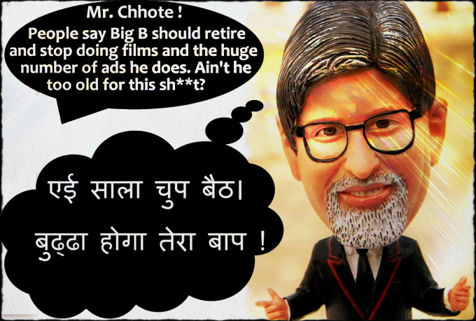 Chhote Bachchan Bobble Head