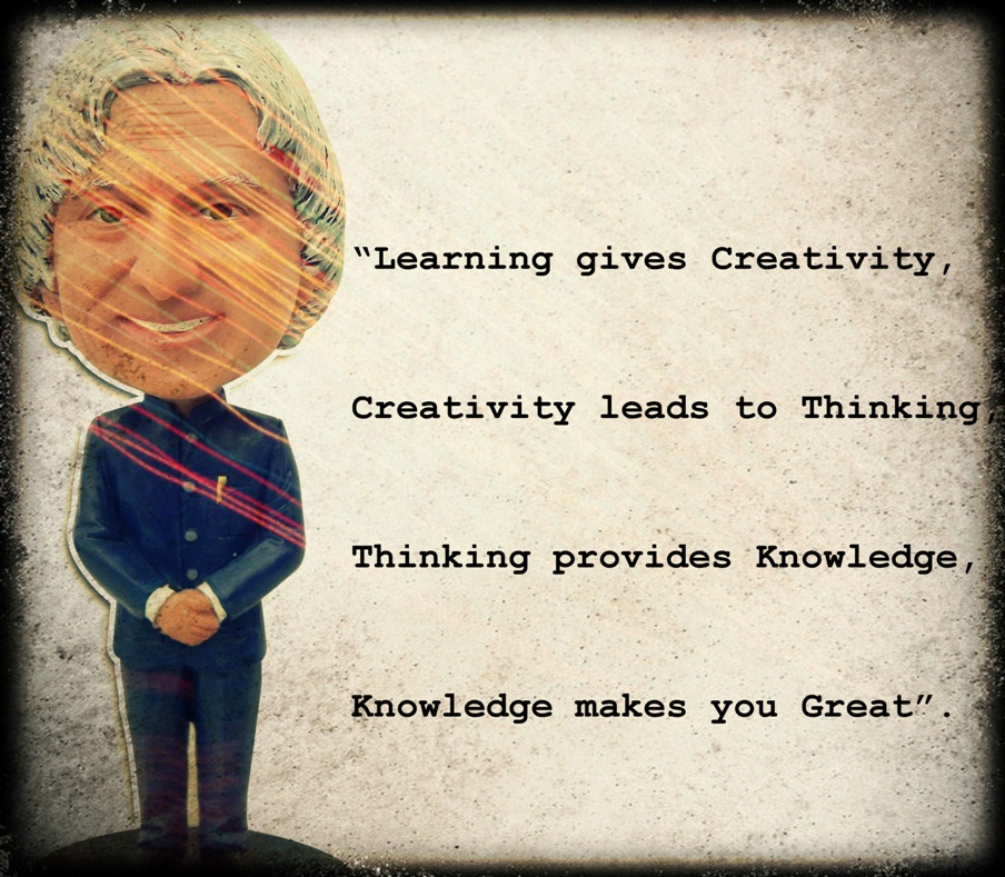 Dr. Kalaam and Creativity
