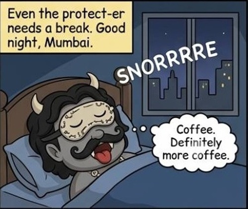 IndiaBobbles Nazarbattu Bobblehead first comic panel one